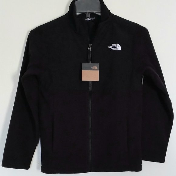 🆕 The North Face Youth 200W Tundra Full Zip, SM and MD - TNF Black, NWT, Auth. - Picture 1 of 6